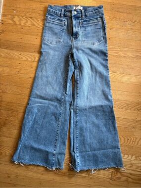 Madewell Flared Wide-leg jeans